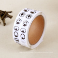 Eyes Pattern Paper Roll Stickers